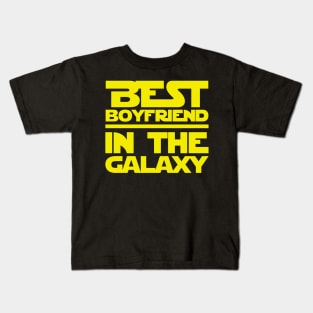 Best Boyfriend In the Galaxy Kids T-Shirt